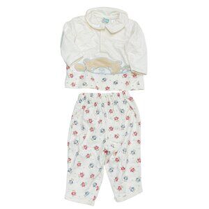 Vtg McBaby McDonalds Baby Clothes Shirt & Pant Set 6 mo Boy Teddy Bears